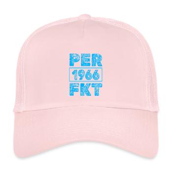 Perfected in 1966 - Kids’ Trucker Cap - pale pink - Front