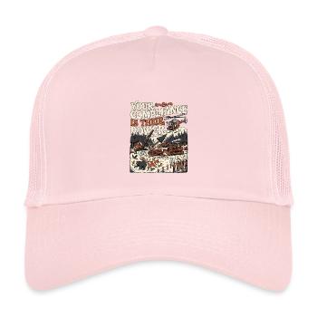 Protect forests - Kids’ Trucker Cap - pale pink - Front