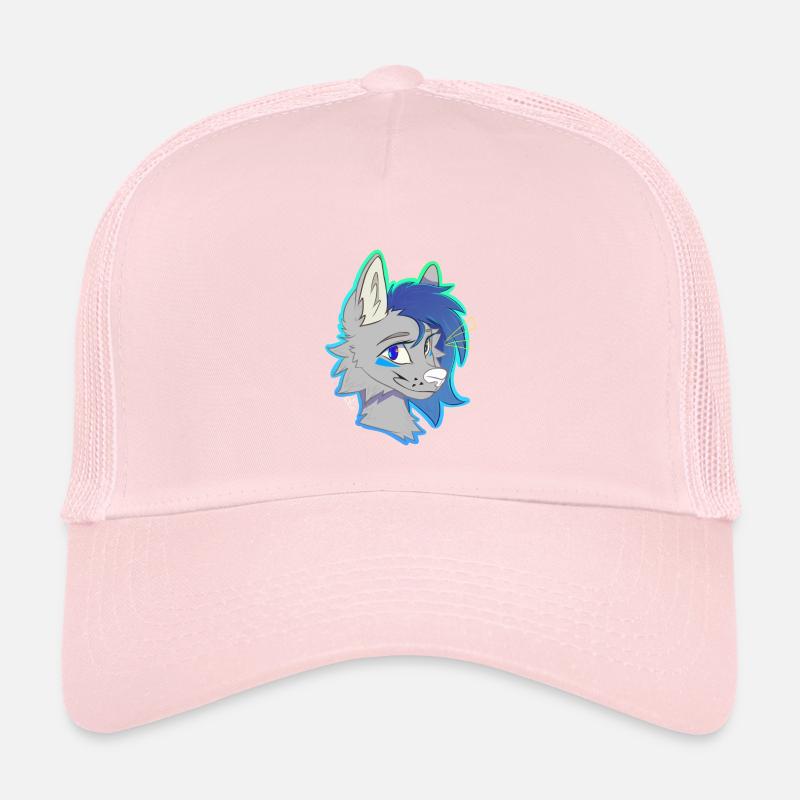 Wind Chime, the She-Wolf (by Derpy Fox) Kids’ Trucker Cap