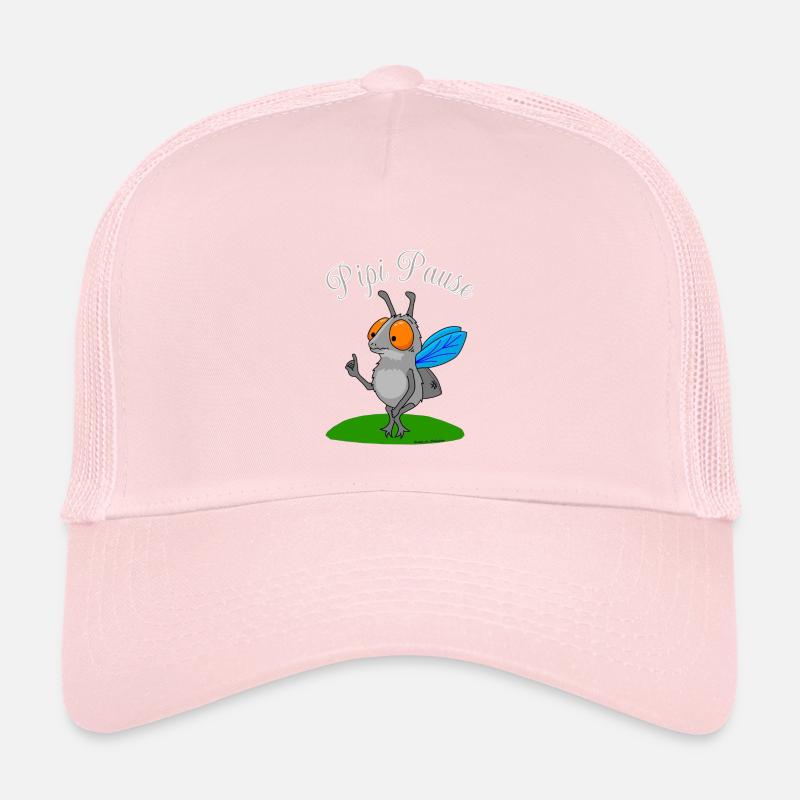 Need a Toilette - Kinder Trucker-Cap - Hellrosa