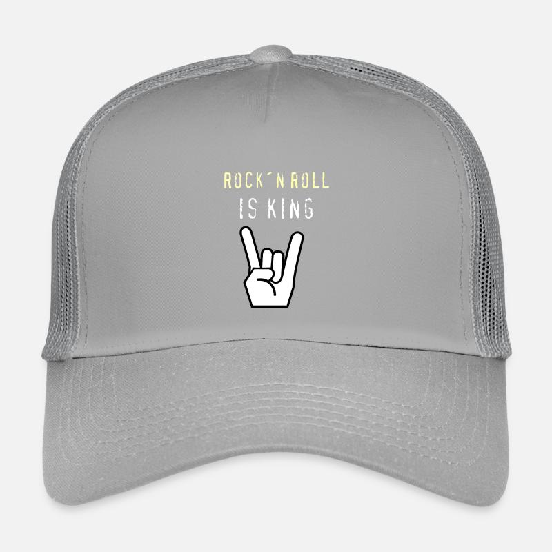 Rock_n_Roll_is_King Kids’ Trucker Cap