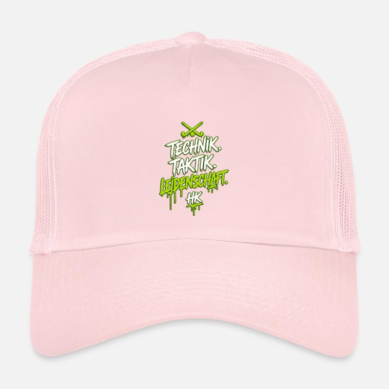 Technik. Taktik. Leidenschaft. - Kinder Trucker-Cap - Hellrosa