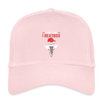 Beatbox - Kinder Trucker-Cap - Hellrosa - Vorne