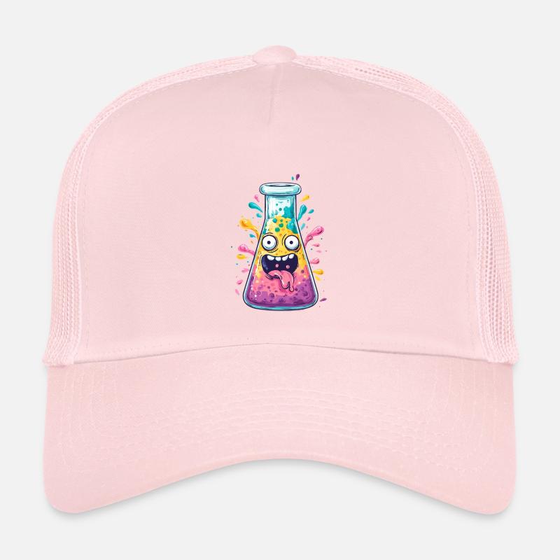 Buntes Reagenz-Gesicht Labor-Spaß Kinder Trucker-Cap