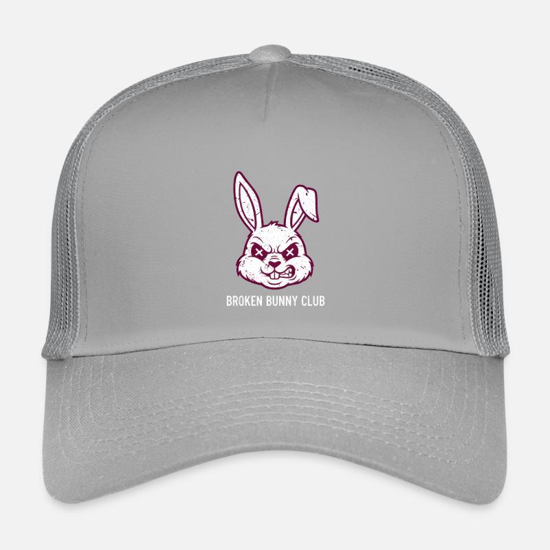 Fête de Pâques Heavy Metal Rocker Easter Egg Easter Bunny Casquette trucker enfant