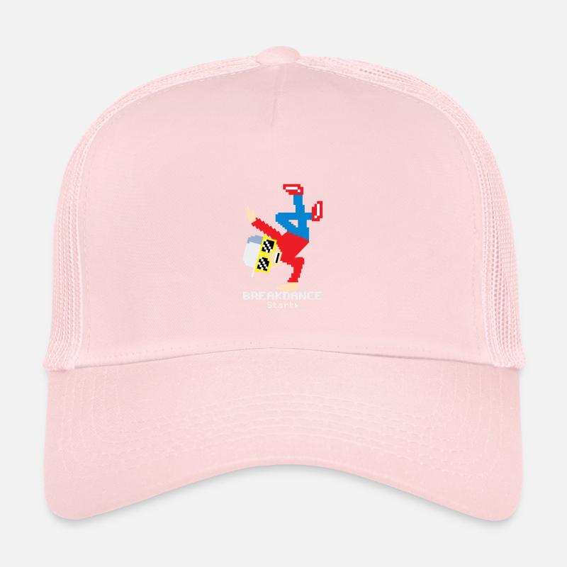 Breakdance B-Boy - Kids’ Trucker Cap - pale pink