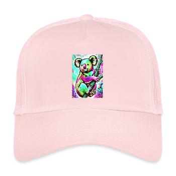 Koala - Casquette trucker enfant - rose pâle - Devant