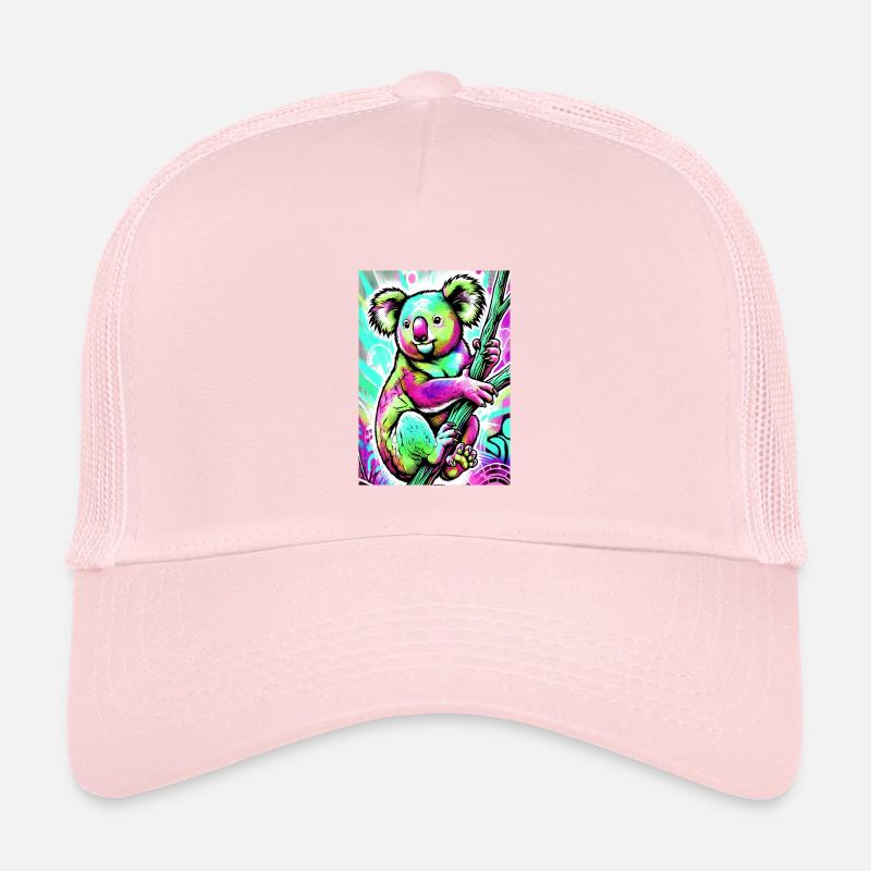 Koala - Casquette trucker enfant - rose pâle