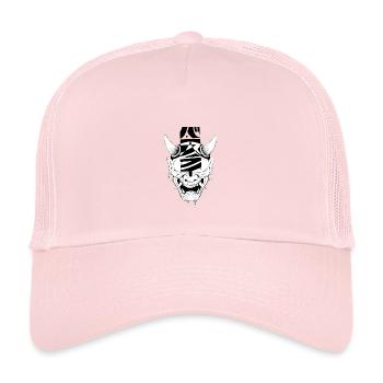 Demon Mask - Kids’ Trucker Cap - pale pink - Front