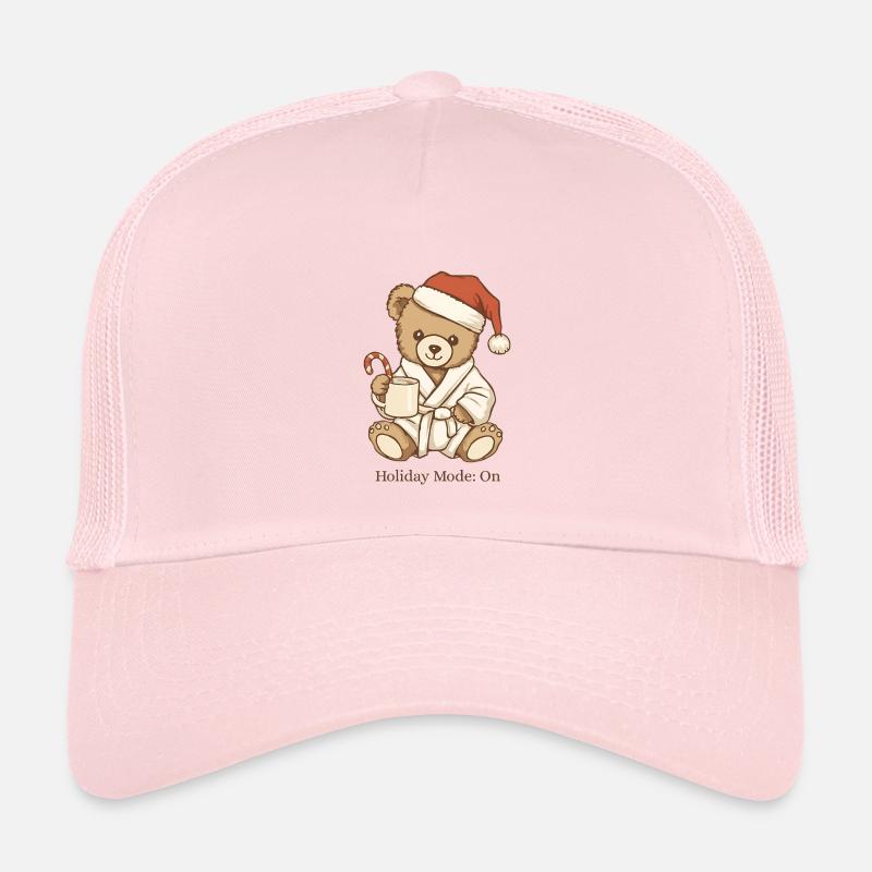 Mode de vacances Vintage Teddy à Noël Casquette trucker enfant