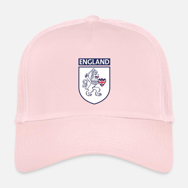 England Heraldic Lion Shield Design Kids’ Trucker Cap