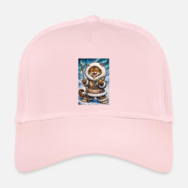 Alaska_Donny - Kinder Trucker-Cap - Hellrosa