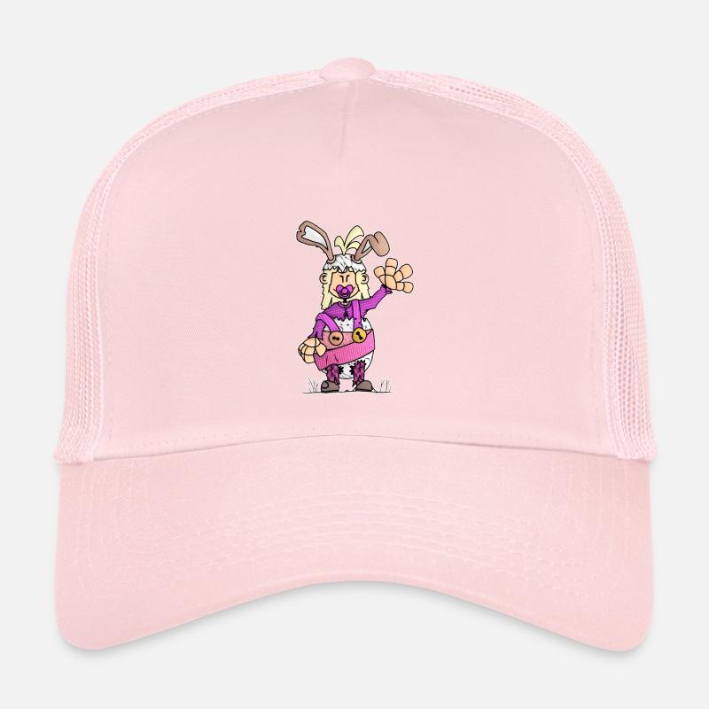 Tida - das Turbo-Pappe-Ei / - Kinder Trucker-Cap - Hellrosa
