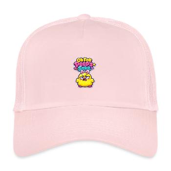 Voilà toi poussin, Pâques, Enfants, Poulet - Casquette trucker enfant - rose pâle - Devant