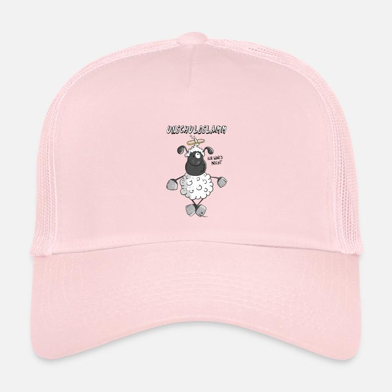 Unschuldslamm Ich war's nicht - Kinder Trucker-Cap - Hellrosa