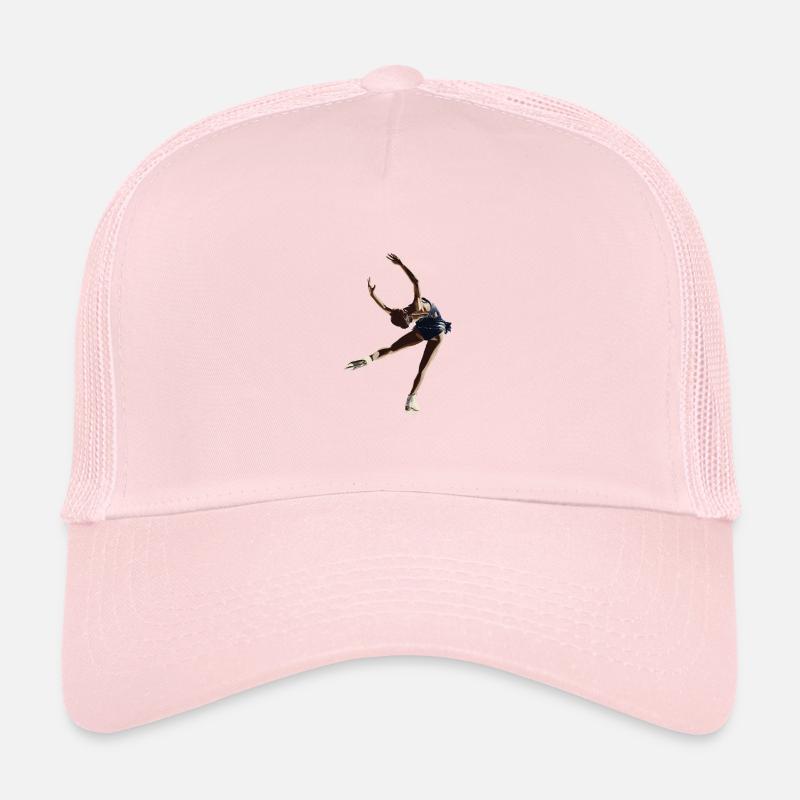 Eiskunstlauf - Kinder Trucker-Cap - Hellrosa