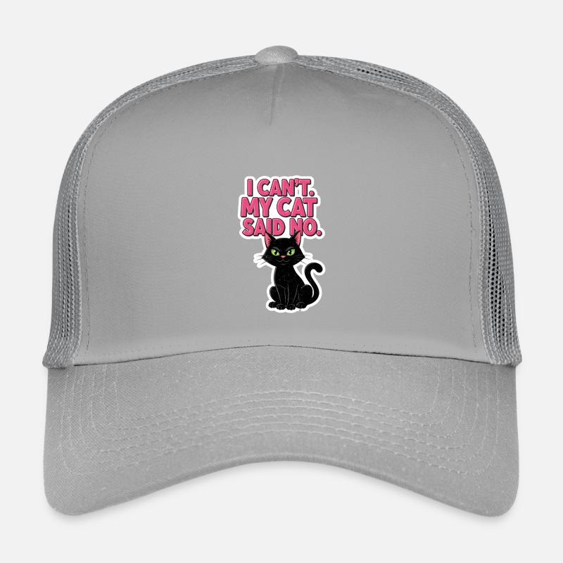 Katzen-Spruch: Meine Katze sagt Nein Kinder Trucker-Cap