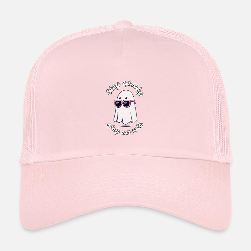 Geist mit Sonnenbrillen Stil - Kinder Trucker-Cap - Hellrosa