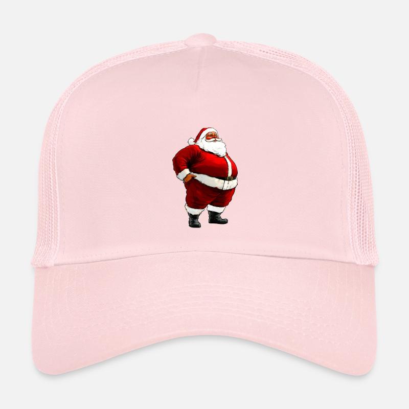 Dicker Weihnachtsmann Kinder Trucker-Cap