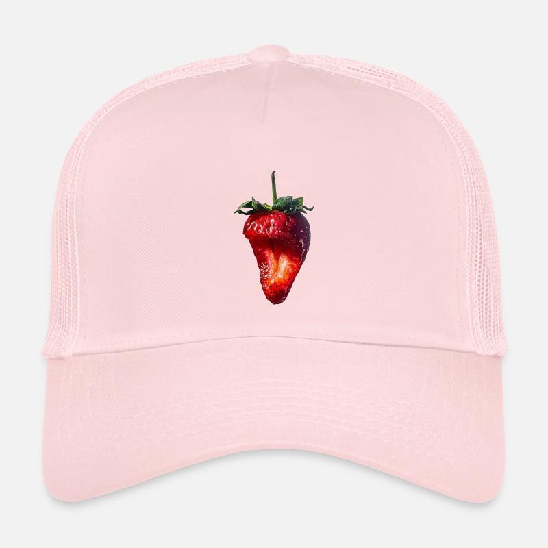 Strawberry Erdbeere - Kinder Trucker-Cap - Hellrosa