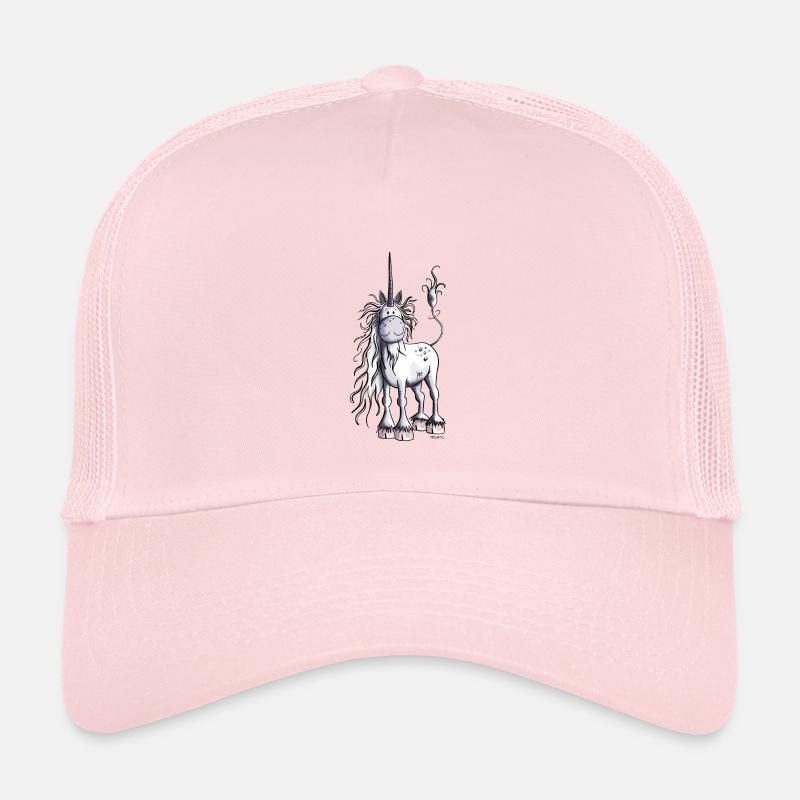 Es ist Einhorn Zeit - Kinder Trucker-Cap - Hellrosa