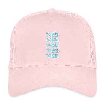 Year of birth 1985 - Kids’ Trucker Cap - pale pink - Front