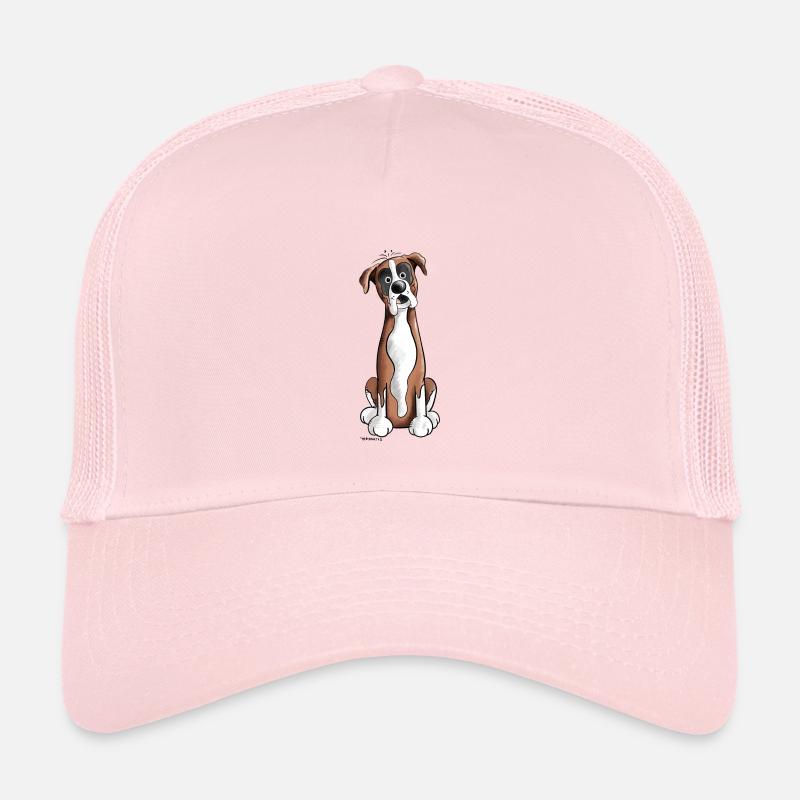 Funny Deutscher Boxer - Kinder Trucker-Cap - Hellrosa