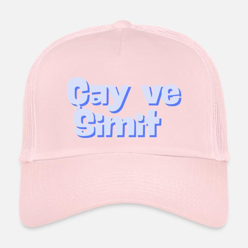 Cay & Simit - Kinder Trucker-Cap - Hellrosa
