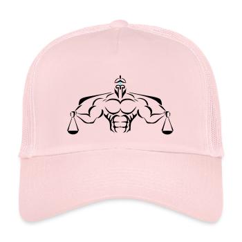 Alpha Scale Deluxe - Kinder Trucker-Cap - Hellrosa - Vorne