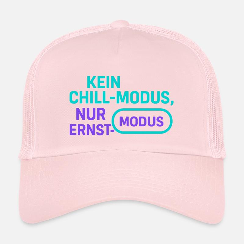 Ernst Mode Without Chill - Kids’ Trucker Cap - pale pink