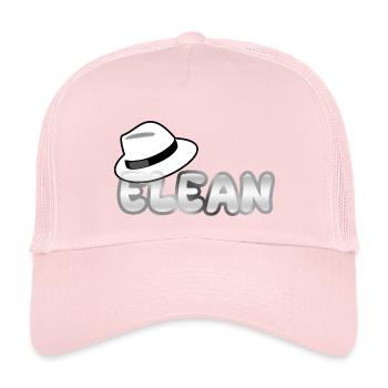 Hut Elean - Kinder Trucker-Cap - Hellrosa - Vorne