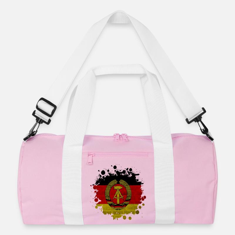 DDR Fleck Klecks / Geschenk Flagge Ostdeutschland Recycelte Duffel Bag