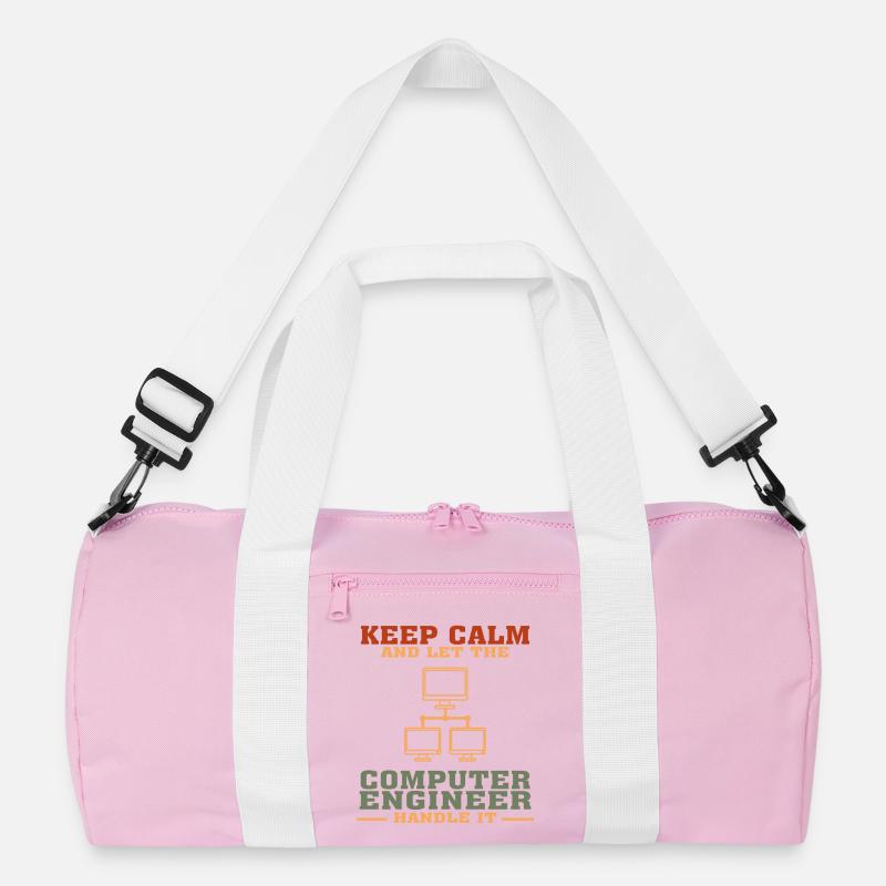 Bestseller Computer Engineer T-Shirt, Keep Calm Recycelte Duffel Bag