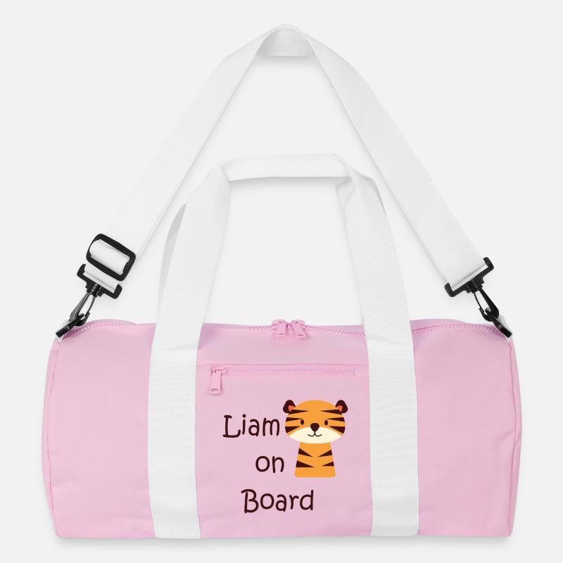 Liam on board Recycelte Duffel Bag