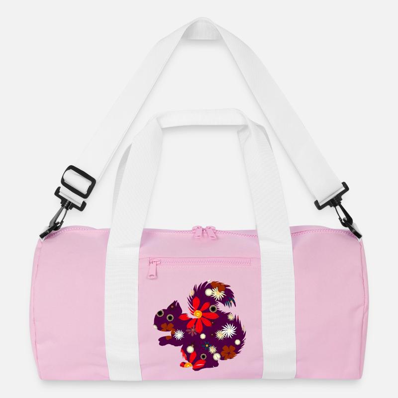 Herbstoutfit freizeit, eichhörnchchen design Recycelte Duffel Bag