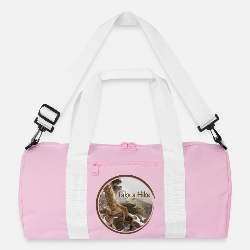 old gnarled tree on the Pacific Crest Trail Recycled Duffel Bag