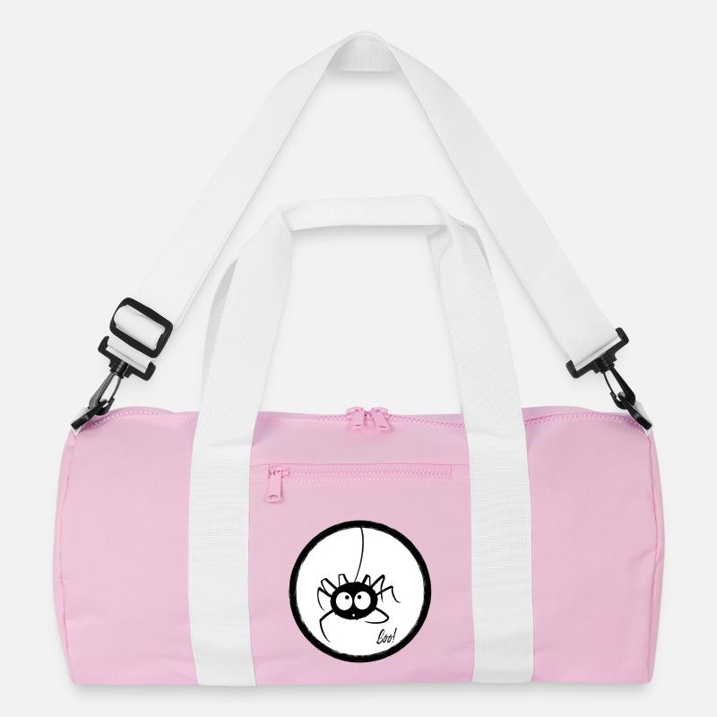 Cute spider Recycled Duffel Bag