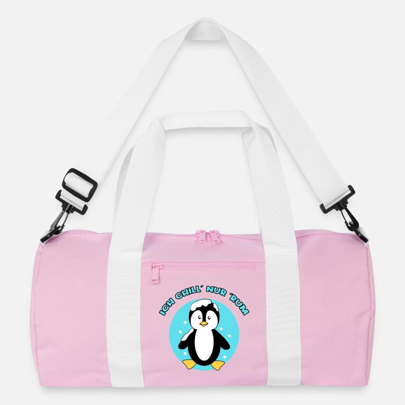 Süß Pinguin Seevogel Arktis Tier Schnee Vogel Eis Recycelte Duffel Bag