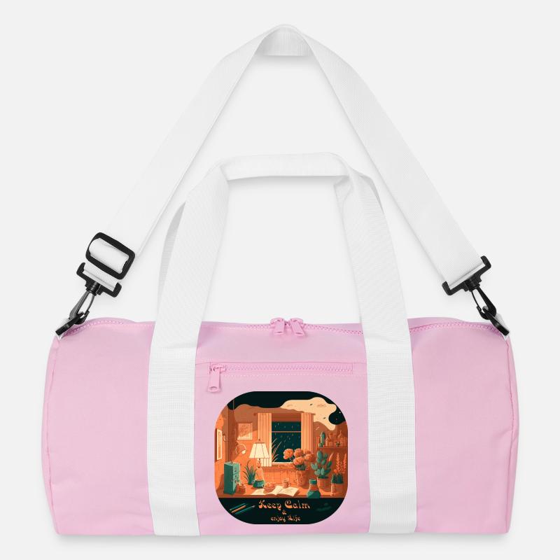Keep Calm Recycelte Duffel Bag