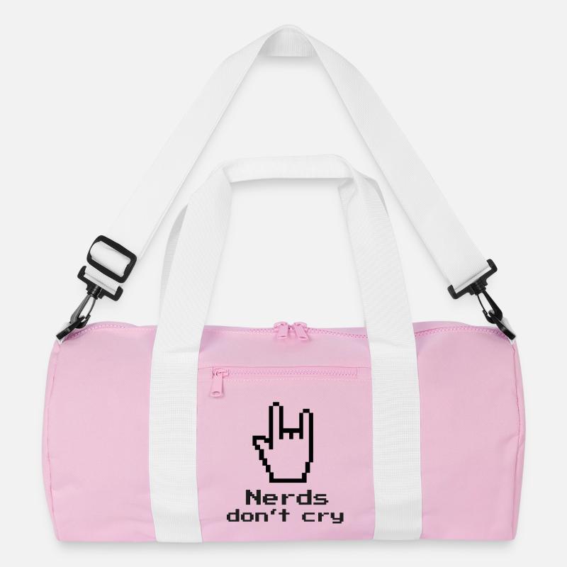 Nerds don't cry! nerdy, IT, EDV, Programmierer Recycelte Duffel Bag
