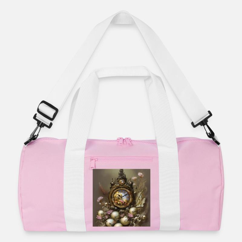Die Steampunk-Ästhetik Recycelte Duffel Bag