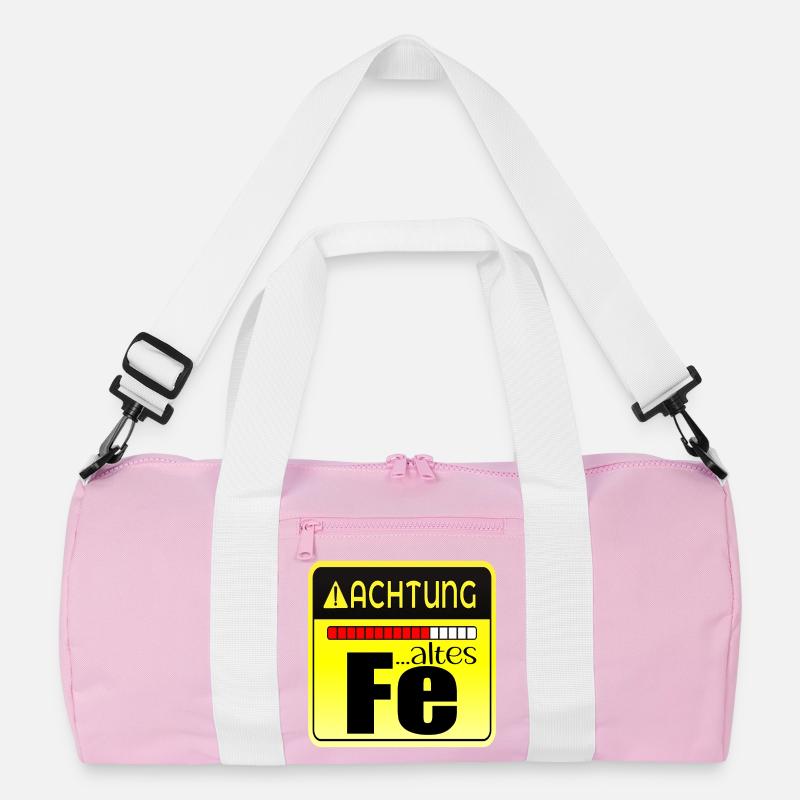 Geburtstagsgeschenk - Eisen Chemische Elemente Recycelte Duffel Bag