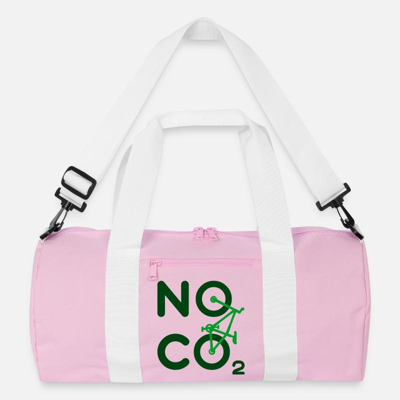Environment Co2 Statement Climate Change Nature Conservation Earth Recycled Duffel Bag