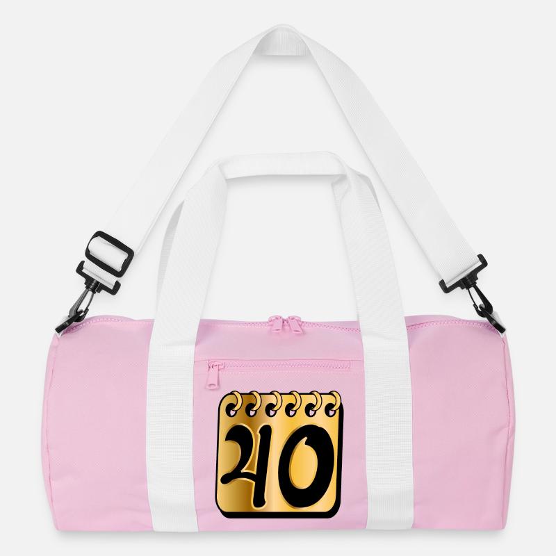 40. Geburtstag Vierzig VIERZIGJÄHRIGE Recycelte Duffel Bag