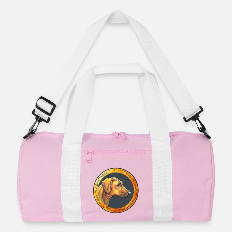 Rhodesian Ridgeback Recycled Duffel Bag