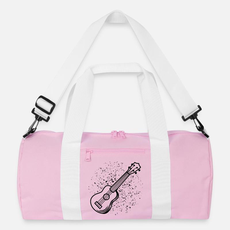 Ukulele Drawing Recycled Duffel Bag