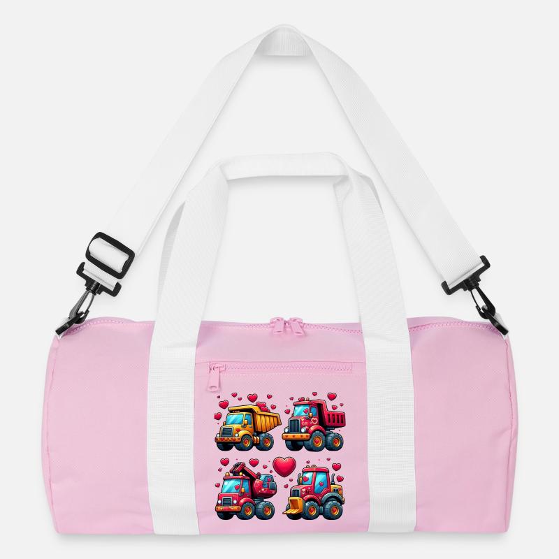 Tiny Builders' Affection - Bau-T-Shirt Recycelte Duffel Bag