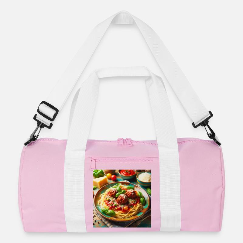 Spaghetti mit Fleisch Recycelte Duffel Bag