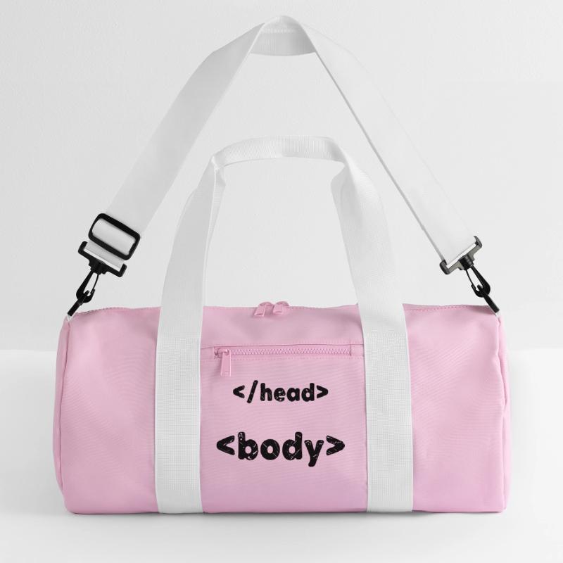 Code Developer Spruch Debug Programmierer Computer Recycelte Duffel Bag