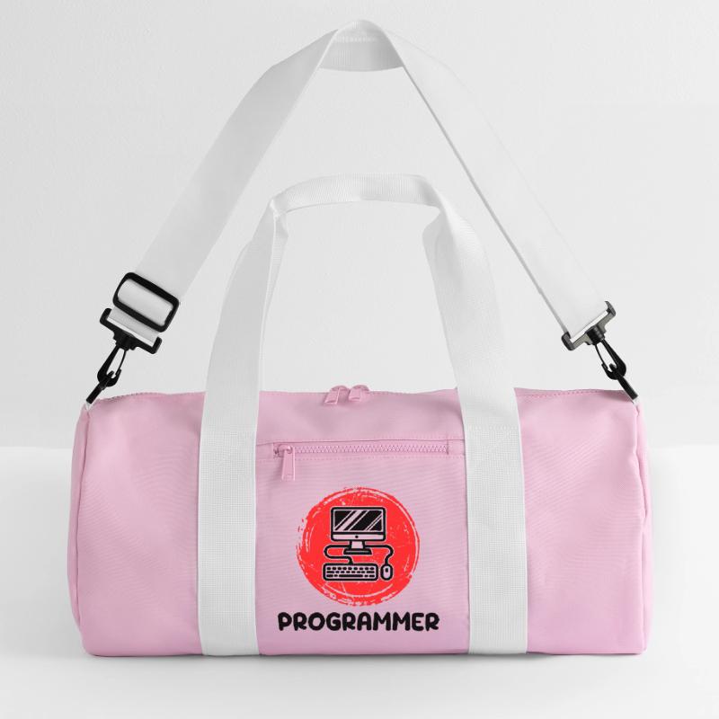 Computer Developer Programmer Code Scripting Recycled Duffel Bag